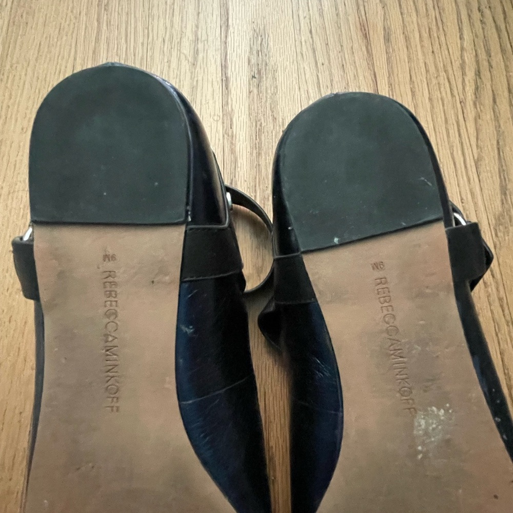 Rebecca Minkoff Blue/Purpley metallic leather Women's Shoes - Picture 5 of 6